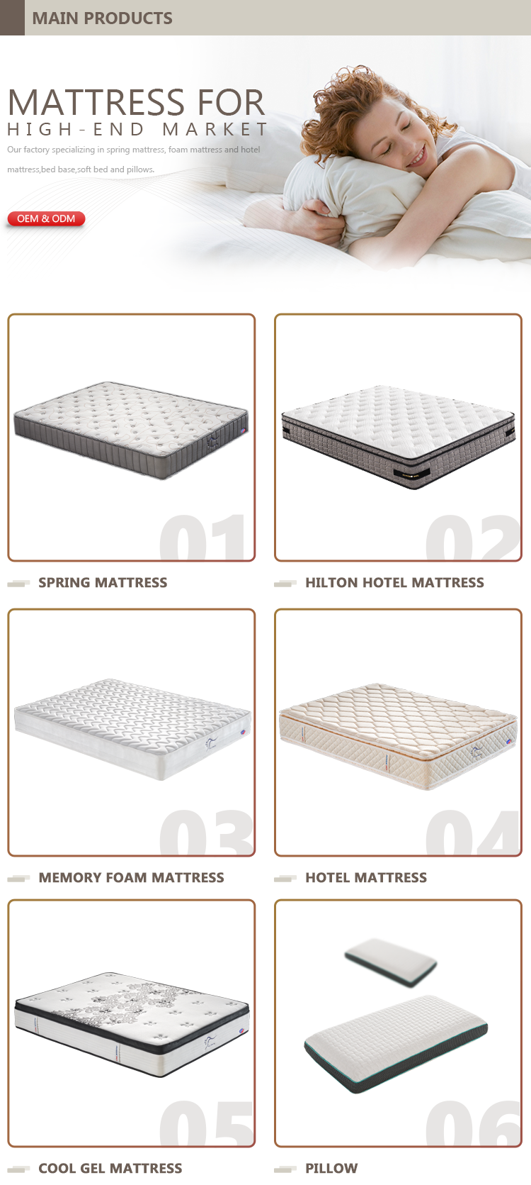colchones high density gel memory rebonded foam bed topper sleep well queen double full king mattresses comfort spring mattress